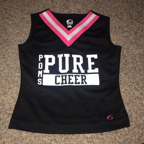 GTM sportswear Other - GTM Sportswear Black Cheerleader Top